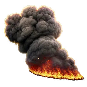 Fire Explosion Hit Effect Png 06282024 PNG image