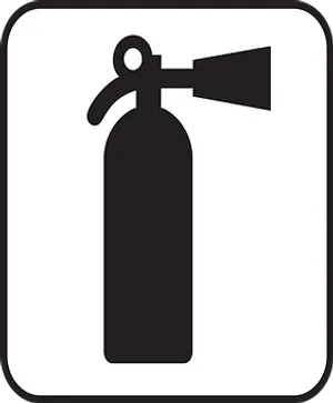 Fire Extinguisher Sign Icon PNG image
