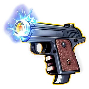 Fire Gun Flash Artwork PNG 06212024