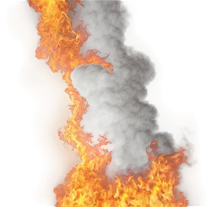 Fire Hazard Warning PNG A