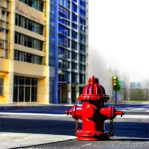 Fire Hydrant In City Png Beu PNG image