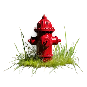 Fire Hydrant In Grass Png 06122024 PNG image