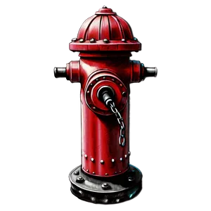 Fire Hydrant Sketch Png 06122024 PNG image