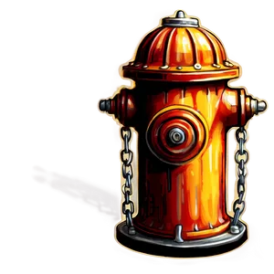 Fire Hydrant Sketch Png Awi PNG image