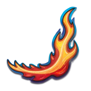 Fire Lash Border PNG 06212024 PNG