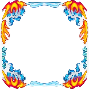 Fire Lash Border PNG Woh PNG