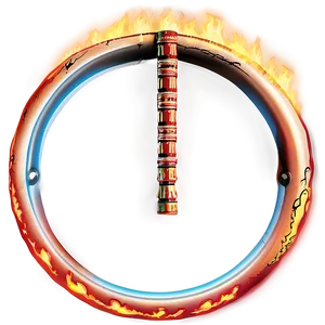 Fire Ring Circus PNG C