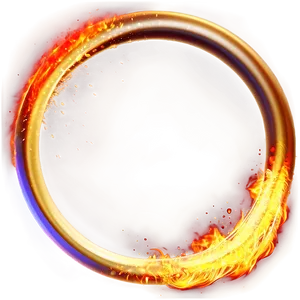 Fire Ring Circus PNG D