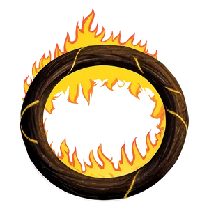 Fire Ring Spectacle PNG Mng PNG