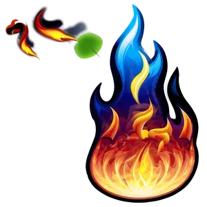 Fire Shape Png Pjm4 PNG image