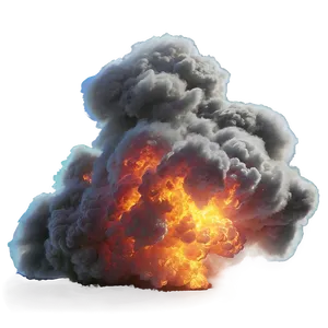 Fire Smoke Blast Png 45 PNG image