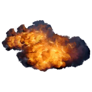 Fire Smoke Burst Png Plr PNG image