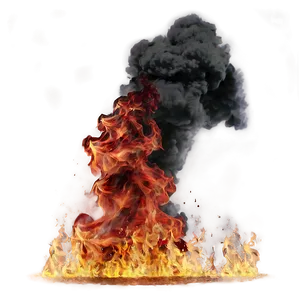 Fire Smoke Cascade Png 05252024 PNG image