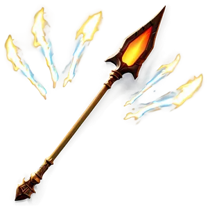 Fire Spear PNG 58