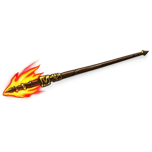 Fire Spear Png Jej4 PNG image