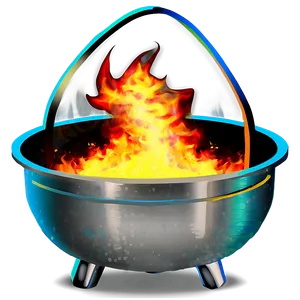 Fire Under Cauldron Png 05242024 PNG image