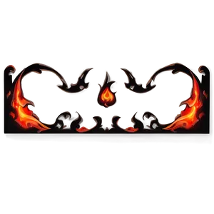 Fire Veil Border PNG 74 PNG