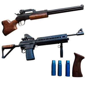 "firearm Collection PNG: Comprehensive Set" 38