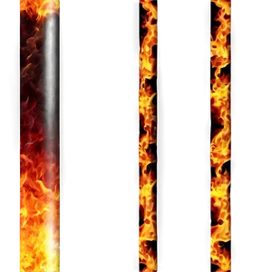Fireball Border PNG 24 PNG