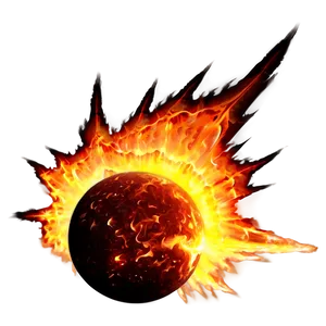 Fireball Effect Png 30 PNG image