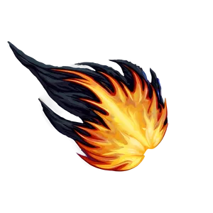 Fireball Flame PNG Jih20