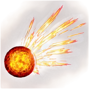 Fireball Overlay PNG 06272024 PNG