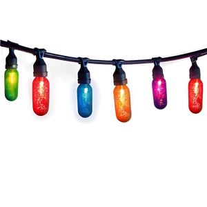 Firecracker Christmas String Lights PNG Uxw94