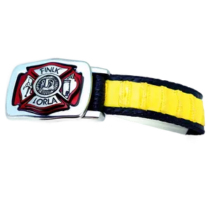 Firefighter Belt Buckle Png 06212024 PNG image