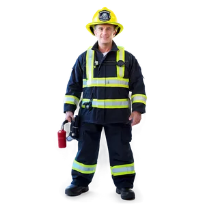 Firefighter Costume PNG 92