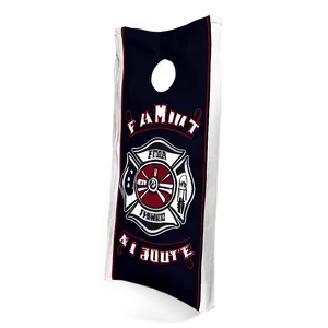 Firefighter Tribute Cornhole Bag PNG Uhw