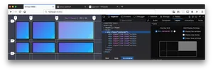 Firefox Developer Tools Grid Layout Inspector PNG image