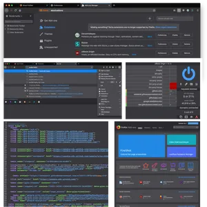 Firefox Multiple Windows Developer Tools PNG