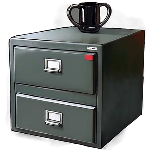 Fireproof Filing Cabinet PNG 06272024