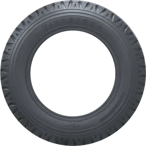 Firestone Black Tire Product Photo PNG image