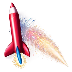 Firework Rocket Burst PNG 06212024 PNG