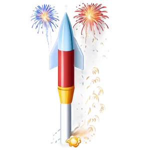 Firework Rocket Launch PNG 06212024