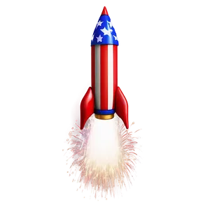 Firework Rocket Pattern PNG Dvg