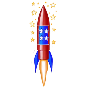 Firework Rocket Pattern PNG Vss