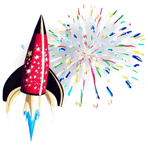 Firework Rocket Png 06212024 PNG image