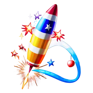 Firework Rocket PNG 06252024 PNG