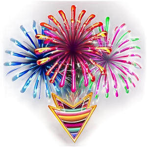 Fireworks Illustration PNG 80