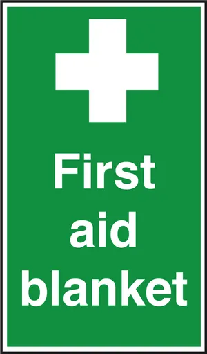 First Aid Blanket Sign PNG