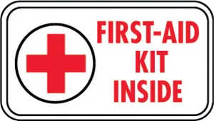 First Aid Kit Inside Sign PNG image