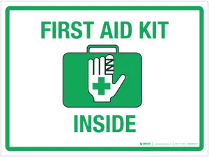 First Aid Kit Signage