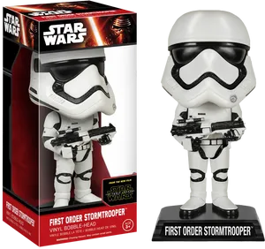 First Order Stormtrooper Funko Bobblehead PNG image