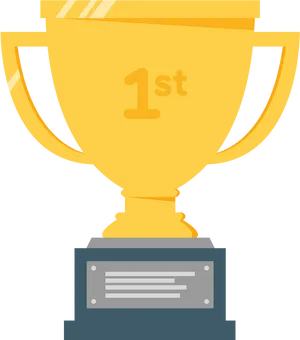 First Place Gold Trophy