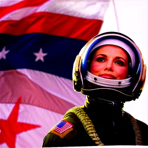 First Woman Astronaut PNG Hsy