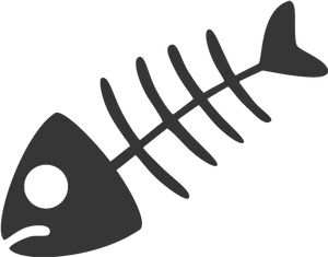 Fish Skeleton Graphic
