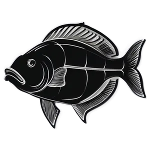 Fish Sketch Transparent PNG 05262024