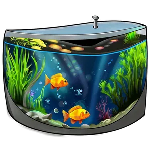 Fish Tank Clipart Png 06122024 PNG image